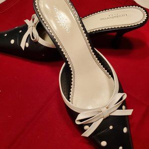 Liz Claiborne Navy Blue Slides  Size 8.5